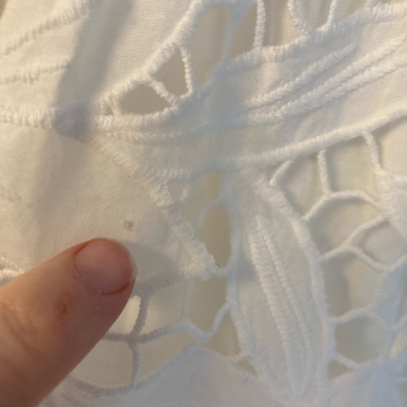 NWT Milly Hayden Floralis Tiered Lace Halter Maxi Dress Size 2 - Picture 4 of 15